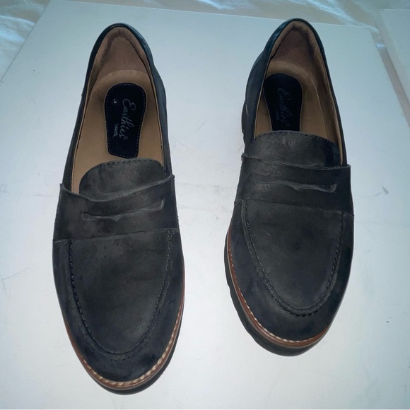 Earthies Braga‎ black suede loafers Shoes - Picture 3 of 16
